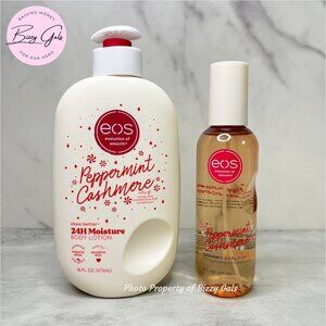 EOS Peppermint Cashmere Body Lotion & Mist Set